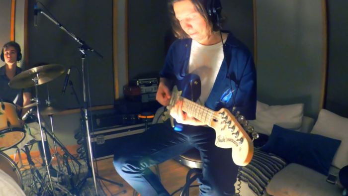 Blue House EP recording with Few Words